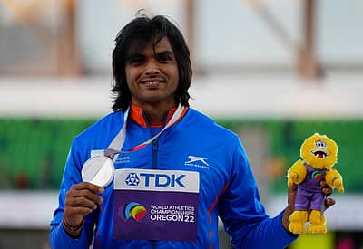 ಆ್ಯಂಡರ್ಸನ್‌ ಪೀಟರ್ಸ್‌‌ಗೆ  (90.54 ಮೀಟರ್‌)  ನಿಕಟ ಪೈಪೋಟಿ ಒಡ್ಡಿದ ನೀರಜ್