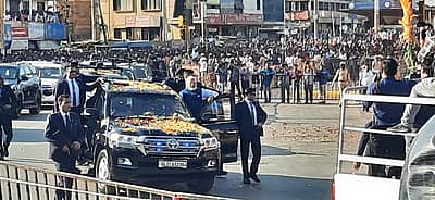 ನರೇಂದ್ರ ಮೋದಿ ರೋಡ್‌ ಶೋ