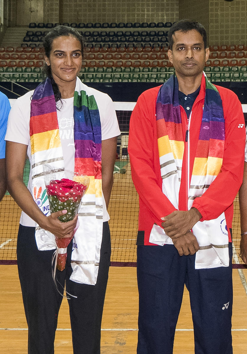ಪಿ.ವಿ.ಸಿಂಧು ಮತ್ತು ಪಿ. ಗೋಪಿಚಂದ್