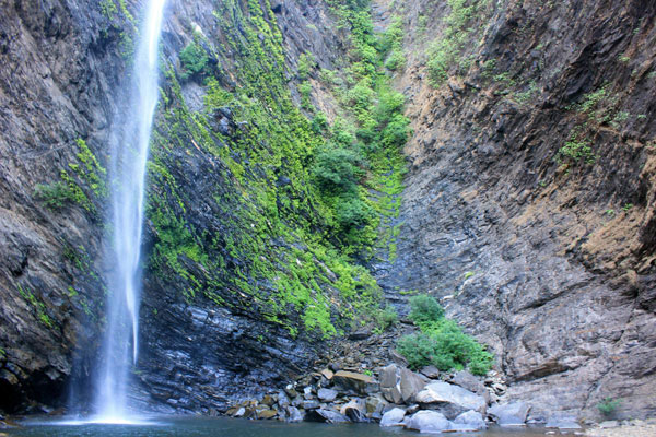 ಕೂಡ್ಲು ಜಲಪಾತದ ಮನಮೋಹಕ ನೋಟ
