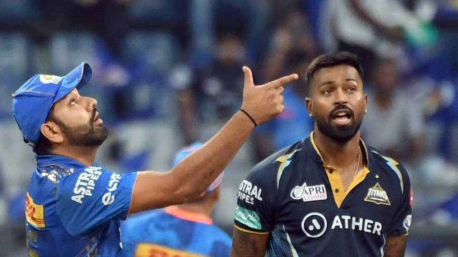 ರೋಹಿತ್ ಶರ್ಮಾ ಮತ್ತು ಹಾರ್ದಿಕ್ ಪಾಂಡ್ಯ 