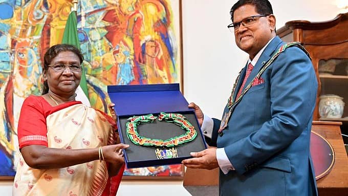 ರಾಷ್ಟ್ರಪತಿ ದ್ರೌಪದಿ ಮುರ್ಮು