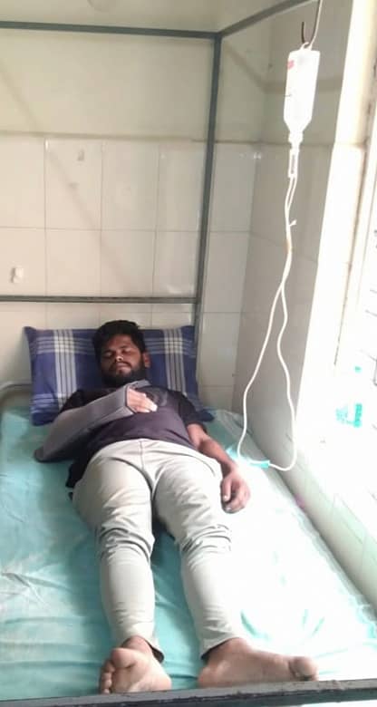 ಹಲ್ಲೆಗೊಳಗಾದ ಯುವಕ