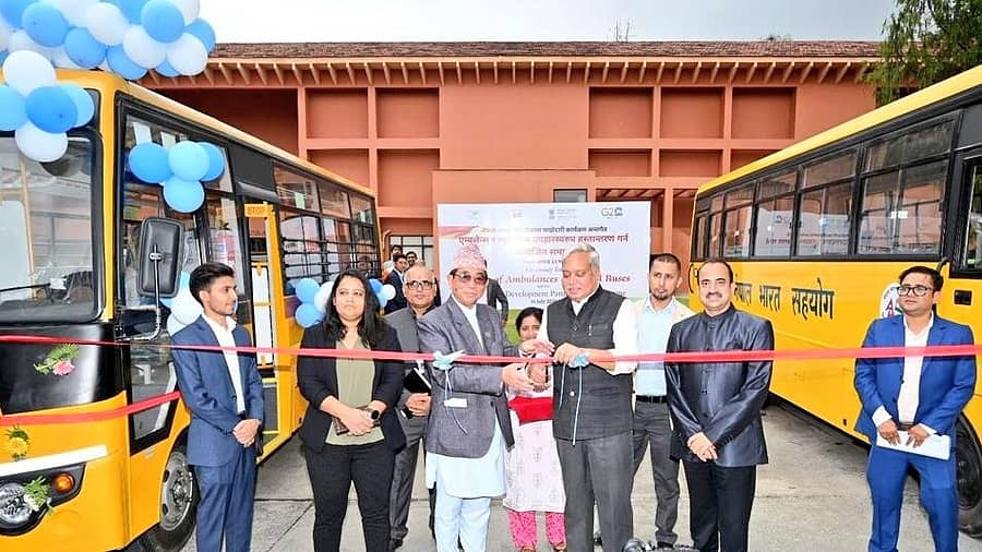 ಟ್ವಿಟರ್‌ ಚಿತ್ರ– @IndiaInNepal