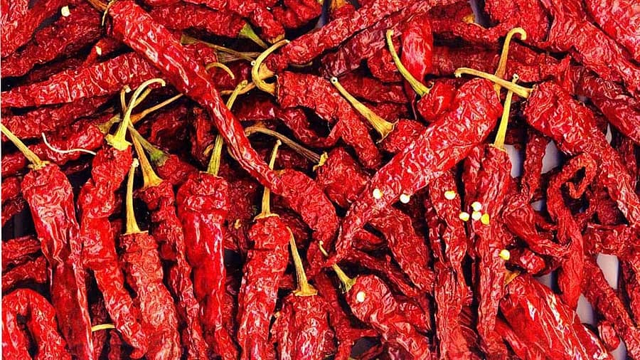 ಬ್ಯಾಡಗಿ ಮೆಣಸಿನಕಾಯಿ