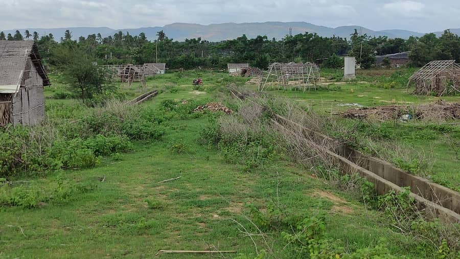 ನಾಗೇನಹಳ್ಳಿ ಗ್ರಾಮದ ಗುಡಿ ಓಬಳಾಪುರದಲ್ಲಿರುವ ಆಶ್ರಯ ನಿವೇಶನ
