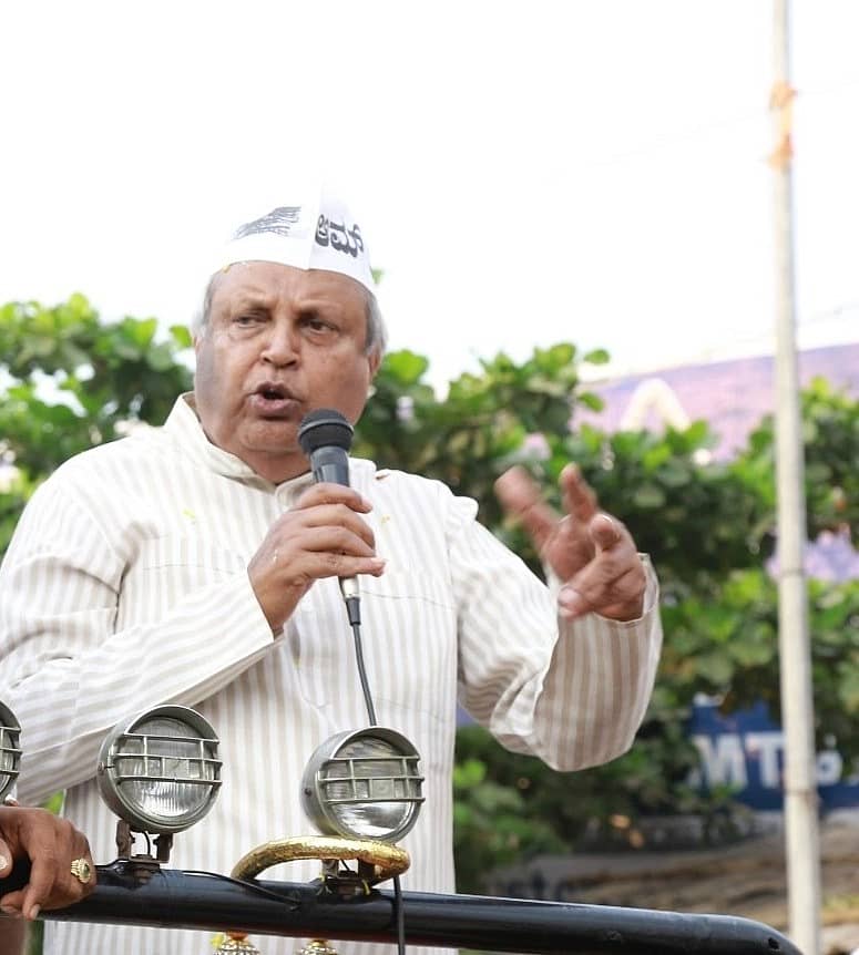 <div class="paragraphs"><p>ಆಮ್ ಆದ್ಮಿ ಪಕ್ಷದ ಮುಖಂಡ ಮುಖ್ಯಮಂತ್ರಿ ಚಂದ್ರು </p></div>