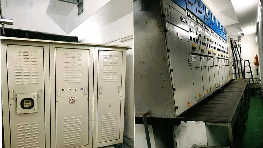 ಮಲ್ಲೇಶ್ವರದಲ್ಲಿ ನಿರ್ಮಿಸಿರುವ ನೆಲದಡಿಯಲ್ಲಿನ ವಿದ್ಯುತ್ ಪರಿವರ್ತಕ ಕೇಂದ್ರ