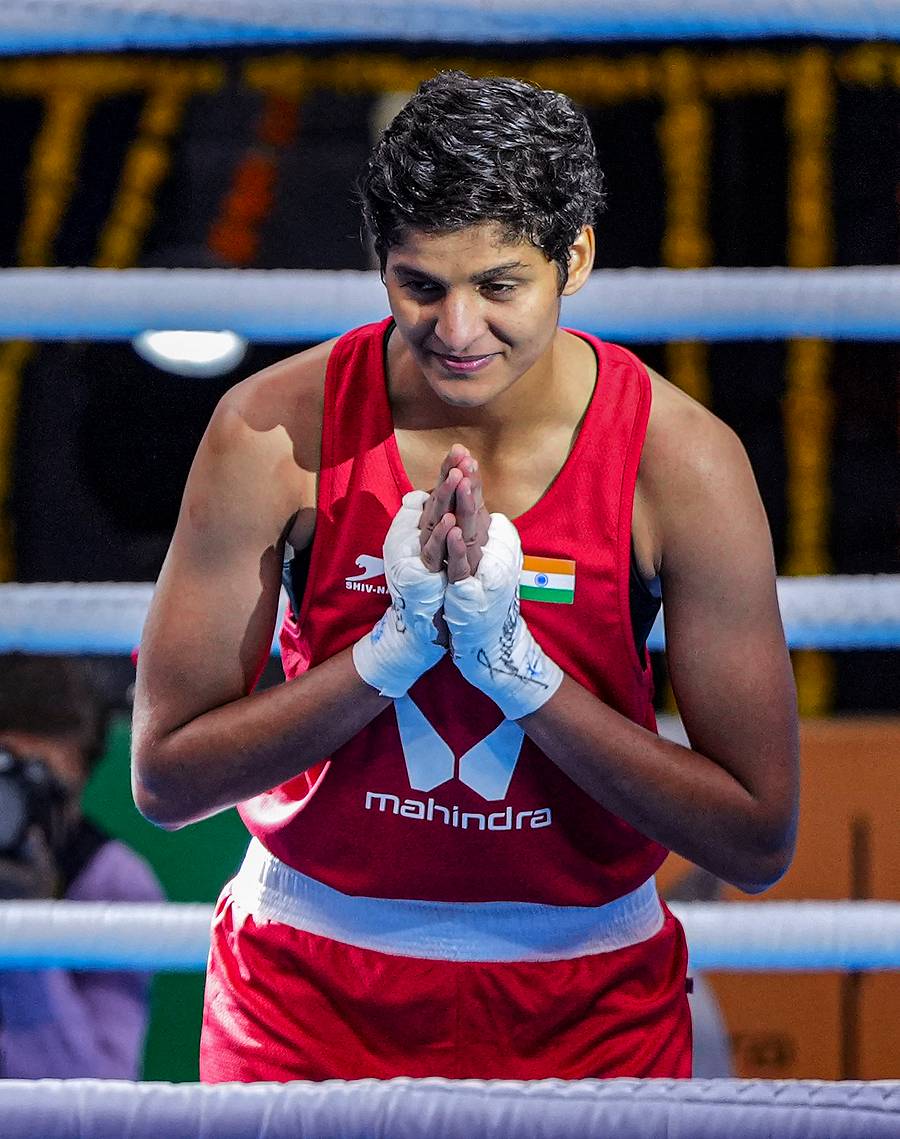 ಜೈಸ್ಮಿನ್ ಲಂಬೋರಿಯಾ
ಪಿಟಿಐ ಚಿತ್ರ