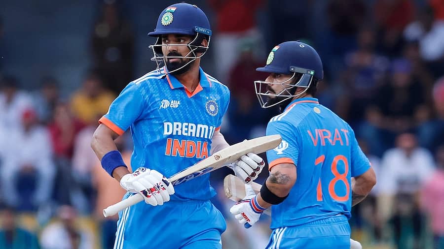 <div class="paragraphs"><p>ಕೆ.ಎಲ್ ರಾಹುಲ್ ಶತಕ ಸಂಭ್ರಮ</p></div>