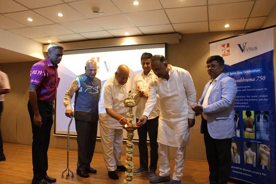 ನಗರದ ಜೈನ್‌ ಆಸ್ಪತ್ರೆಯಲ್ಲಿ ನಡೆದ ಕಾರ್ಯಕ್ರಮವನ್ನು ಆರೋಗ್ಯ ಸಚಿವ ದಿನೇಶ್ ಗುಂಡೂರಾವ್‌ ಉದ್ಘಾಟಿಸಿದರು. ಶಾಸಕ ರಿಜ್ವಾನ್‌ ಅರ್ಷದ್‌, ಕಿಶನ್‌ ಲಾಲ್‌ ಕೊಠಾರಿ ಇದ್ದರು.