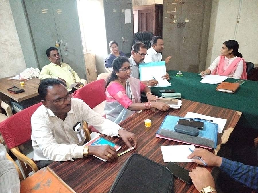 ಸೇಡಂನಲ್ಲಿ ಗುರುವಾರ ತಹಶೀಲ್ದಾರ್ ಶ್ರೀಯಾಂಕ ಧನಶ್ರೀ ಅಧ್ಯಕ್ಷತೆಯಲ್ಲಿ ವಾಲ್ಮೀಕಿ ಜಯಂತಿ ಪೂರ್ವಭಾವಿ ಸಭೆ ಜರುಗಿತು