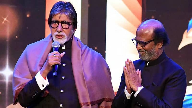 <div class="paragraphs"><p>ಅಮಿತಾಬ್ ಬಚ್ಚನ್ ಮತ್ತು ರಜನಿಕಾಂತ್</p></div>