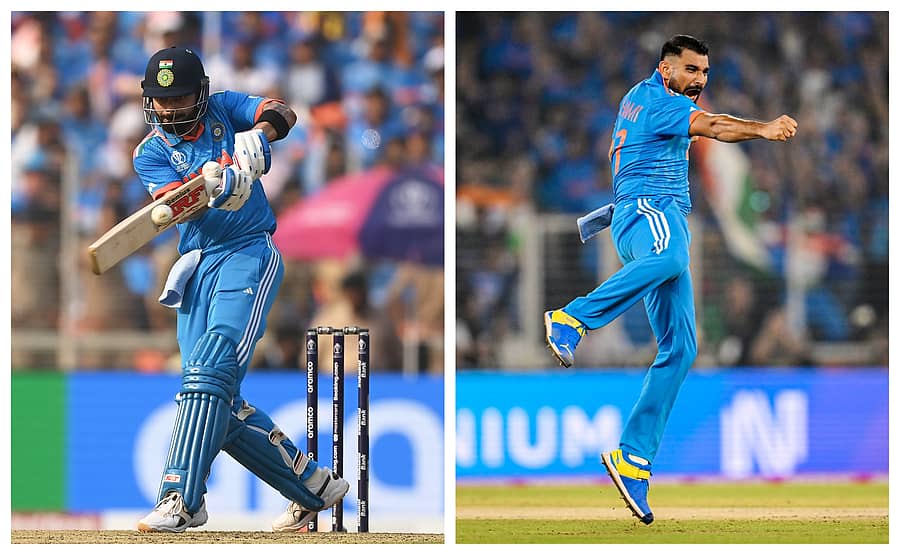 <div class="paragraphs"><p>ವಿರಾಟ್ ಕೊಹ್ಲಿ ಹಾಗೂ ಮೊಹಮ್ಮದ್ ಶಮಿ</p></div>