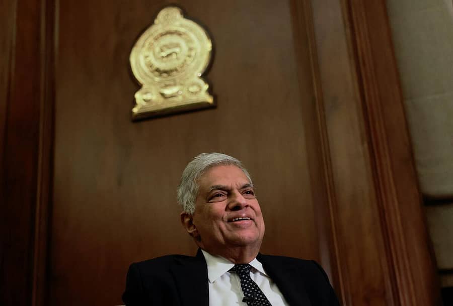 <div class="paragraphs"><p>ರಾನಿಲ್ ವಿಕ್ರಮಸಿಂಘೆ, ಶ್ರೀಲಂಕಾ ಅಧ್ಯಕ್ಷ</p></div>