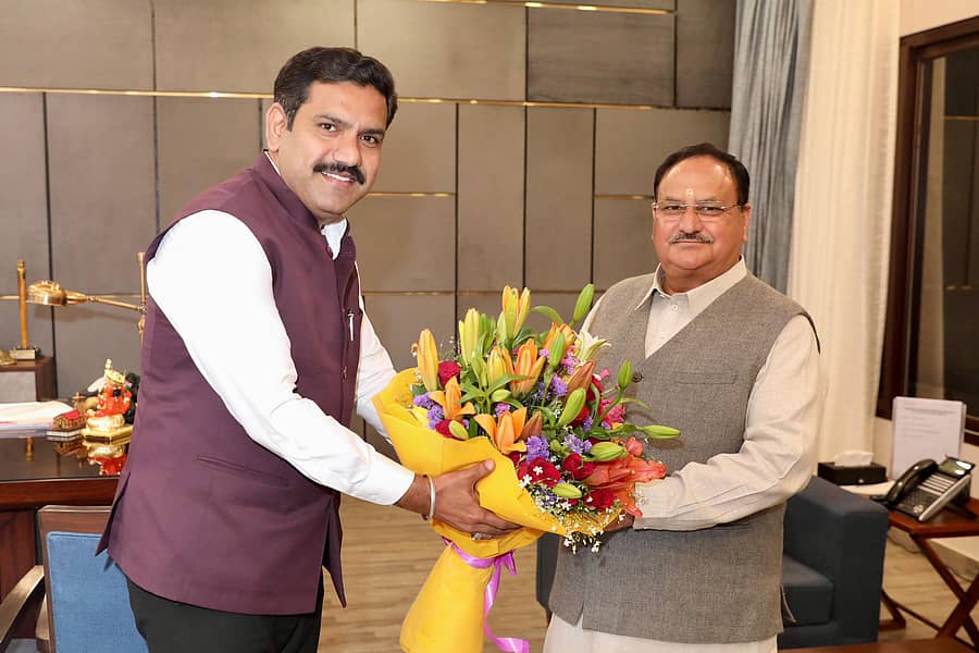 <div class="paragraphs"><p>ಬಿ.ವೈ.ವಿಜಯೇಂದ್ರ ಹಾಗೂ ಜೆ.ಪಿ.ನಡ್ಡಾ</p></div>