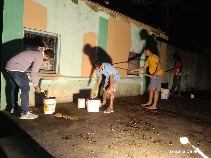 ಕುಣಿಗಲ್ ತಾಲ್ಲೂಕಿನ ಹೇರೂರ್ ಸರ್ಕಾರಿ ಶಾಲೆಗೆ ‘ಸೇವಾ ಹೀ ಪರಮೋಧರ್ಮ’ ಸಂಸ್ಥೆ ಪದಾಧಿಕಾರಿಗಳು ಕಾಯಕಲ್ಪ ನೀಡಿದರು