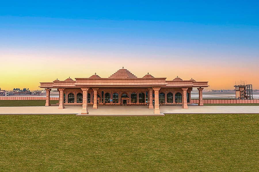 <div class="paragraphs"><p>ಉದ್ಘಾಟನೆಗೆ ಸಜ್ಜುಗೊಂಡ&nbsp;ಅಯೋಧ್ಯೆ ಮರ್ಯಾದಾ ಪುರುಷೋತ್ತಮ ಶ್ರೀರಾಮ ವಿಮಾನ ನಿಲ್ದಾಣ</p></div>