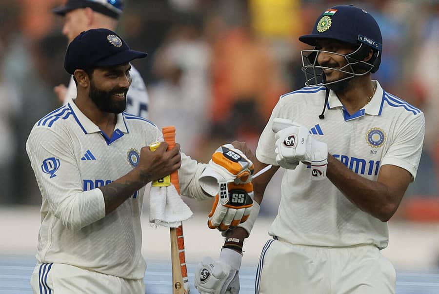 <div class="paragraphs"><p>ರವೀಂದ್ರ ಜಡೇಜ ಹಾಗೂ ಅಕ್ಷರ್ ಪಟೇಲ್</p></div>