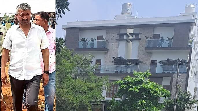 <div class="paragraphs"><p>ಬೆಂಗಳೂರು ತಾವರೆಕೆರೆ ಹೋಬಳಿಯ ಚನ್ನೇನಹಳ್ಳಿ ಗ್ರಾಮ ಪಂಚಾಯ್ತಿ ಸದಸ್ಯ ಎಚ್.ಎಸ್.ಸುರೇಶ್ ಹಾಗೂ ಅವರ ಮನೆ</p></div>