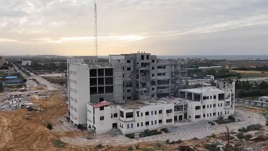 <div class="paragraphs"><p>ಪ್ಯಾಲೆಸ್ಟೀನ್ ವಿಶ್ವವಿದ್ಯಾಲಯದ ಮುಖ್ಯ ಕ್ಯಾಂಪಸ್</p></div>