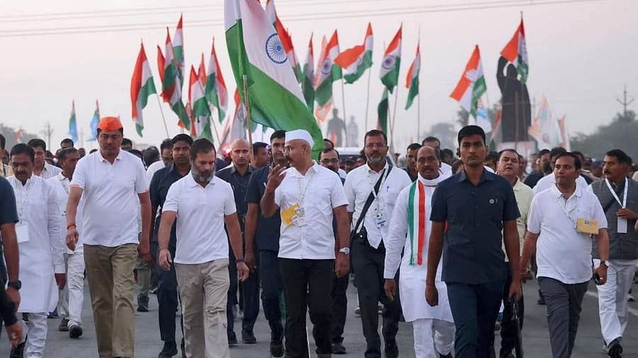 ಕಾಂಗ್ರೆಸ್ ನಾಯಕ ರಾಹುಲ್ ಗಾಂಧಿ ನೇತೃತ್ವದ ಭಾರತ್ ಜೋಡೊ ಯಾತ್ರೆ