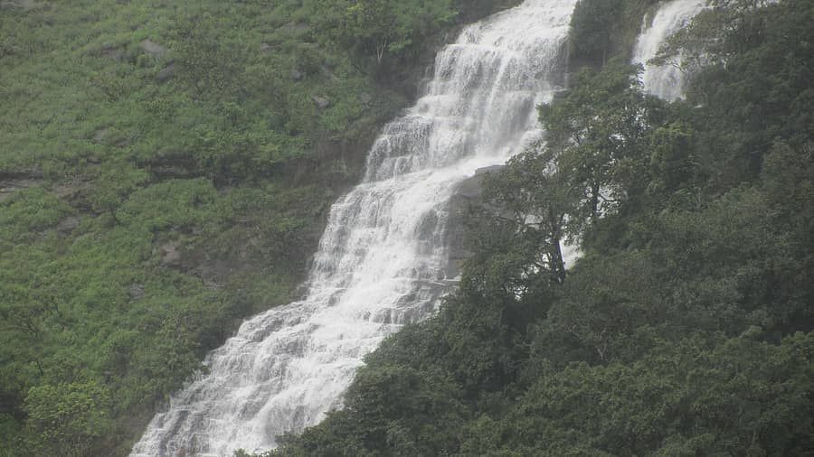 ತಡಿಯಂಡಮೋಳ್ ಬೆಟ್ಟಶ್ರೇಣಿಯಲ್ಲಿ ಹರಿದು ಬರುತ್ತಿರುವ ನೀಲಕಂಡಿ ಜಲಧಾರೆ