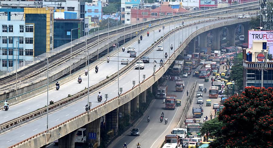 ಪೀಣ್ಯ ಮೇಲ್ಸೇತುವೆ.