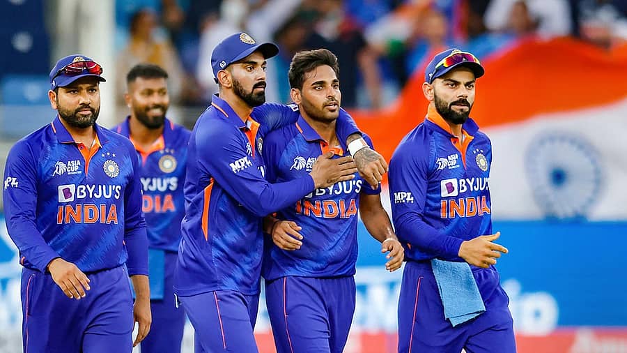 <div class="paragraphs"><p>ಭಾರತ ಕ್ರಿಕೆಟ್ ತಂಡದ ಆಟಗಾರರು</p></div>