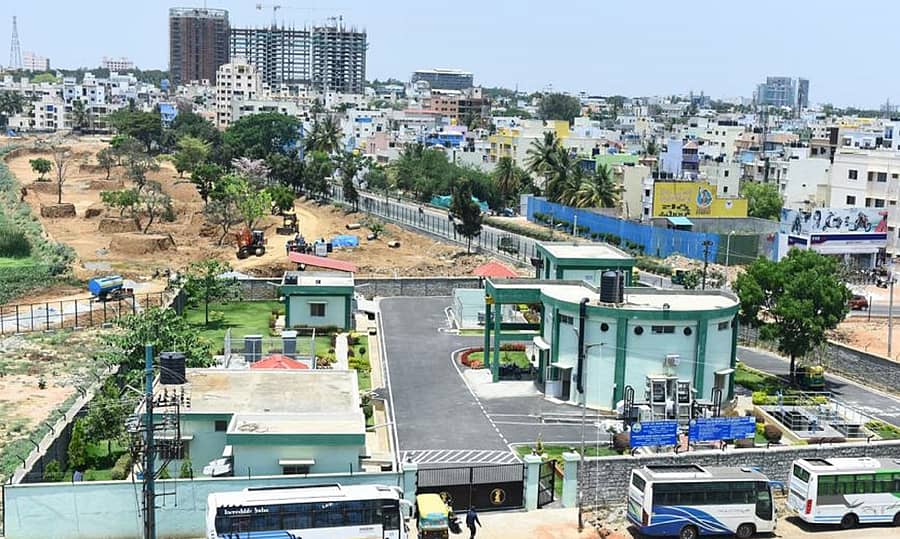 <div class="paragraphs"><p>ಸಾರಕ್ಕಿ ಕೆರೆ ಬಳಿ ಜಲಮಂಡಳಿ ಸ್ಥಾಪಿಸಿರುವ ಐಎಸ್ಪಿಎಸ್</p></div>