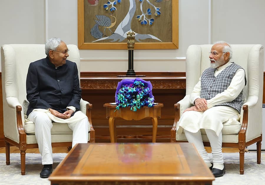 <div class="paragraphs"><p>ನರೇಂದ್ರ ಮೋದಿ ಮತ್ತು&nbsp;ನಿತೀಶ್‌ ಕುಮಾರ್‌</p></div>