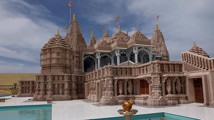 <div class="paragraphs"><p>ಅಬುಧಾಬಿಯ ಹಿಂದು ದೇವಾಲಯ</p></div>