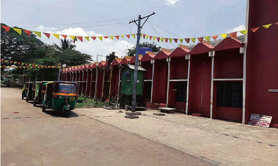 ಚನ್ನಪಟ್ಟಣದ ಈಗಿನ ರೈಲ್ವೆ ನಿಲ್ದಾಣದ ಕಟ್ಟಡ