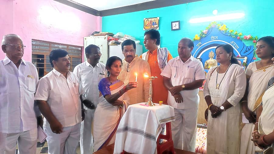 ಬೀದರ್ನಲ್ಲಿ ಏರ್ಪಡಿಸಿದ್ದ ರಮಾಬಾಯಿ ಅವರ ಜಯಂತಿಯನ್ನು ಭಾರತೀಯ ಬೌದ್ಧ ಮಹಾಸಭಾ ಜಿಲ್ಲಾ ಘಟಕದ ಉಪಾಧ್ಯಕ್ಷೆ ಮಂಜುಳಾ ಬಾವಿದೊಡ್ಡಿ ಉದ್ಘಾಟಿಸಿದರು