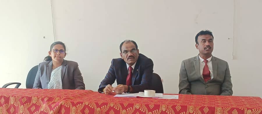 ಮುಳಬಾಗಿಲು ನ್ಯಾಯಾಲಯ ಸಂಕೀರ್ಣದಲ್ಲಿ ರಾಷ್ಟ್ರೀಯ ಲೋಕ ಅದಾಲತ್ ಪೂರ್ವಭಾವಿ ಸಭೆ ನಡೆಯಿತು