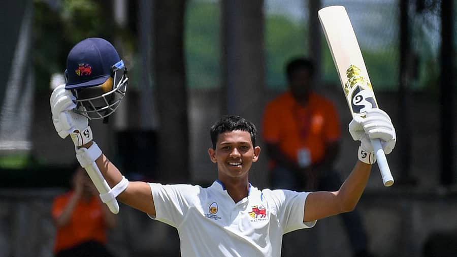 ಯಶಸ್ವಿ ಜೈಸ್ವಾಲ್ –ಸಂಗ್ರಹ ಚಿತ್ರ