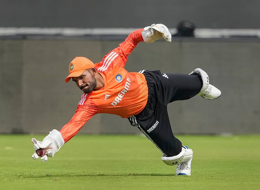 ಭಾರತ ತಂಡದ ವಿಕೆಟ್‌ಕೀಪರ್ ಧ್ರುವ ಜುರೇಲ್ 