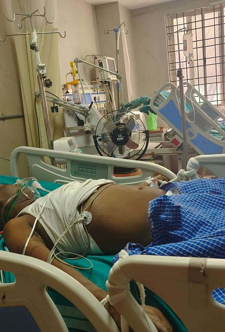 ಕಲಬುರಗಿ ಜಿಮ್ಸ್ ಆಸ್ಪತ್ರೆಯ ಐಸಿಯು ವಾರ್ಡ್‌ನಲ್ಲಿ ಟೇಬಲ್ ಪ್ಯಾನ್ ಮೊರೆಹೋದ ರೋಗಿ