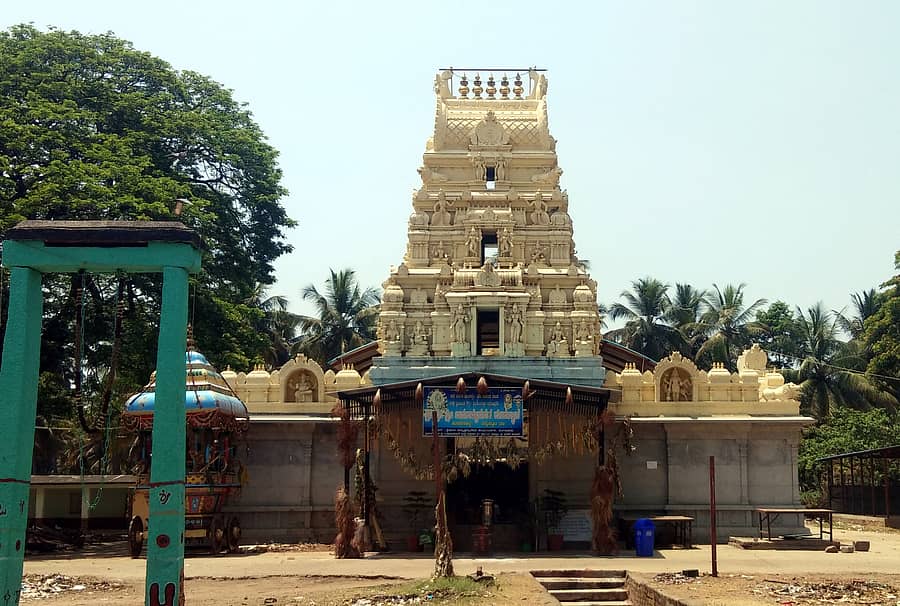 ಚನ್ನಪಟ್ಟಣ ತಾಲ್ಲೂಕಿನ ಹುಣಸನಹಳ್ಳಿ ಗ್ರಾಮದ ಇತಿಹಾಸ ಪ್ರಸಿದ್ಧ ಬಿಸಿಲೇಶ್ವರಿ ದೇವಸ್ಥಾನ