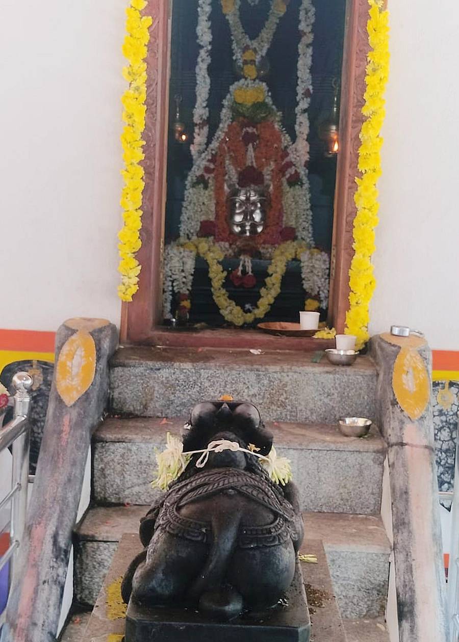 ಮೂಡಿಗೆರೆ ತಾಲ್ಲೂಕಿನ ತಳವಾರ ಈಶ್ವರ ದೇವಾಲಯದಲ್ಲಿ ಶಿವರಾತ್ರಿ ಅಂಗವಾಗಿ ವಿಶೇಷ ಪೂಜೆ ಮಾಡಲಾಗಿತ್ತು