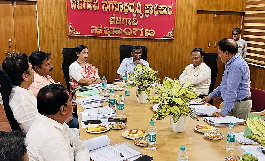 <div class="paragraphs"><p>ಬೆಳಗಾವಿಯಲ್ಲಿ ಬುಧವಾರ ಸಚಿವರಾದ ಲಕ್ಷ್ಮಿ ಹೆಬ್ಬಾಳಕರ, ಸತೀಶ ಜಾರಕಿಹೊಳಿ ನೇತೃತ್ವದಲ್ಲಿ ಬುಜಾ ಬಜೆಟ್‌&nbsp;ಮಂಡಿಸಲಾಯಿತು</p><p></p></div>