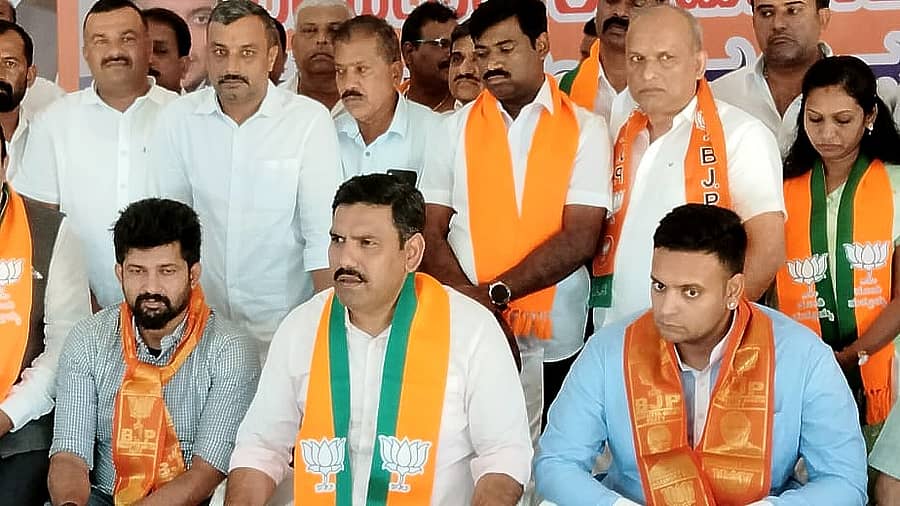 <div class="paragraphs"><p>ಬಿ.ವೈ. ವಿಜಯೇಂದ್ರ ಮಾತನಾಡಿದರು</p></div>