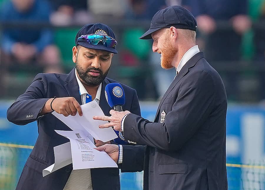 ರೋಹಿತ್ ಶರ್ಮಾ ಮತ್ತು ಬೆನ್ ಸ್ಟೋಕ್ಸ್    –ಪಿಟಿಐ ಚಿತ್ರ