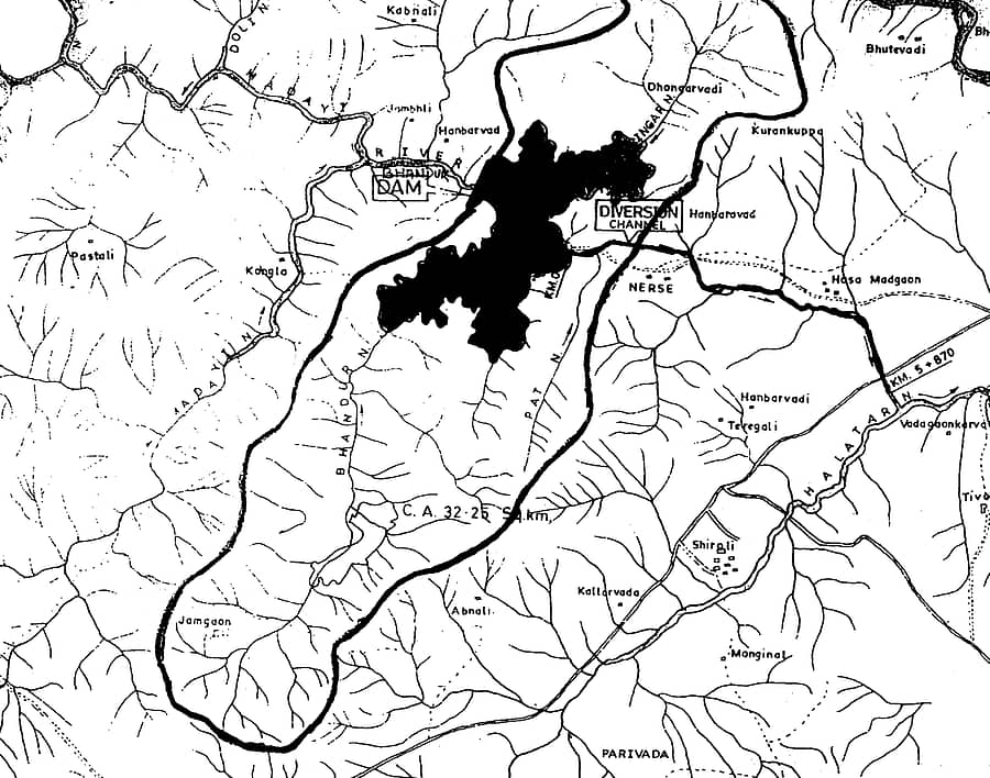 ಮಹದಾಯಿ ಯೋಜನೆಯ ನಕ್ಷೆ