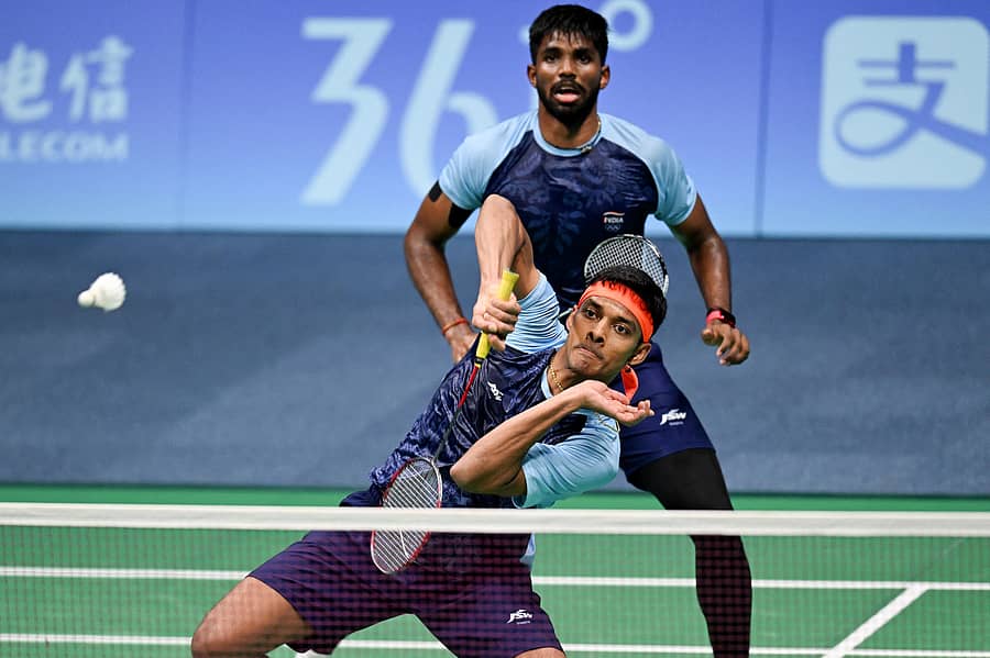 ಭಾರತದ ಸಾತ್ವಿಕ್ ಸಾಯಿರಾಜ್ ರಣಕಿರೆಡ್ಡಿ ಮತ್ತು ಚಿರಾಗ್ ಶೆಟ್ಟಿ