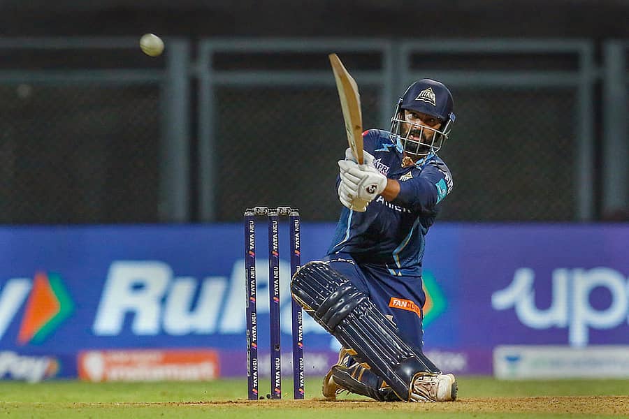 <div class="paragraphs"><p>ಗುಜರಾತ್ ಟೈಟನ್ಸ್‌ ತಂಡದ ರಾಹುಲ್‌ ತೆವಾಟಿಯಾ ಬ್ಯಾಟಿಂಗ್‌ ವೈಖರಿ</p></div>