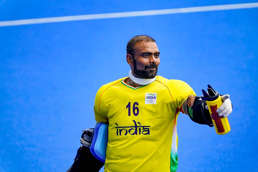 ಭಾರತದ ಗೋಲ್‌ಕೀಪರ್‌ ಪಿ.ಆರ್‌. ಶ್ರೀಜೇಶ್‌