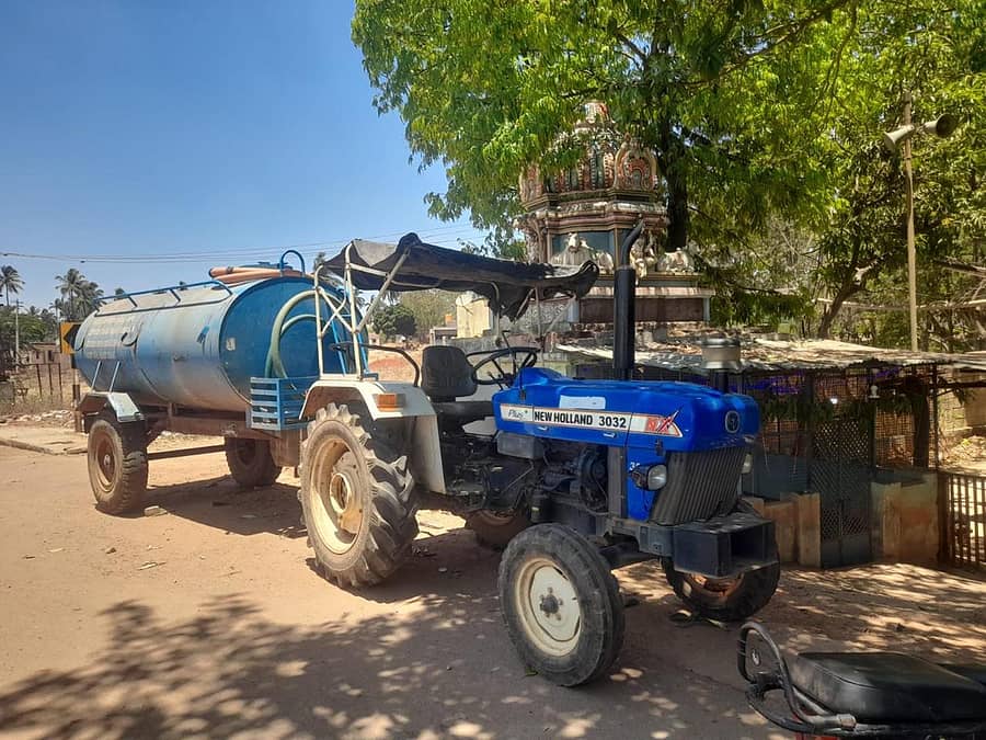 ಶಿಡ್ಲಘಟ್ಟದ ನಗರಸಭೆಯ ಏಕೈಕ ನೀರಿನ ಟ್ಯಾಂಕರ್