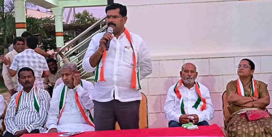 ಕುಷ್ಟಗಿಯಲ್ಲಿ ನಡೆದ ಕಾಂಗ್ರೆಸ್‌ ಕಾರ್ಯಕರ್ತರ ಸಭೆಯಲ್ಲಿ ಸಚಿವ ಶಿವರಾಜ ತಂಗಡಗಿ ಮಾತನಾಡಿದರು