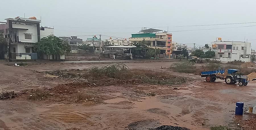 ರಾಣೆಬೆನ್ನೂರಿನಲ್ಲಿ ಗುರುವಾರ ಮಳೆ ಸುರಿಯಿತು